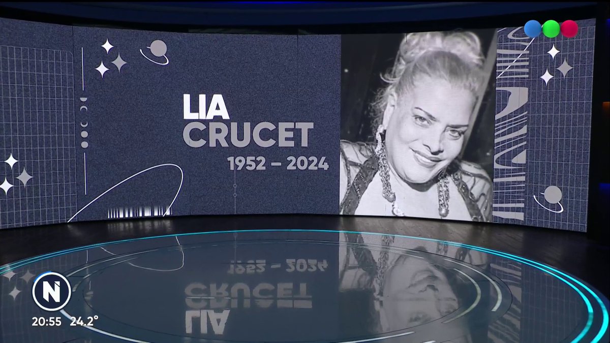 Poné #TelefeNoticias | Murió Lia Crucet: adiós a la reina de la movida tropical Mirá más en