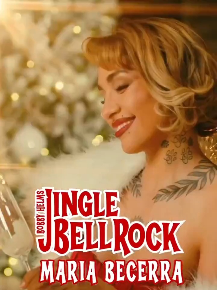 "Maria Becerra": Porque estrenó su versión de #JingleBellRock