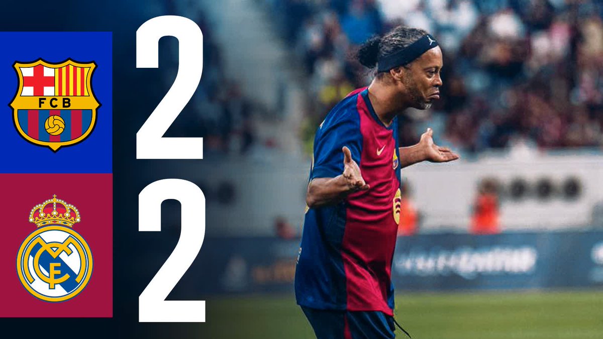 𝗘𝗹 𝗖𝗹𝗮́𝘀𝗶𝗰𝗼 𝗛𝗶𝗴𝗵𝗹𝗶𝗴𝗵𝘁𝘀 2️⃣ (4) Barça Legends 2️⃣ (2) Real Madrid