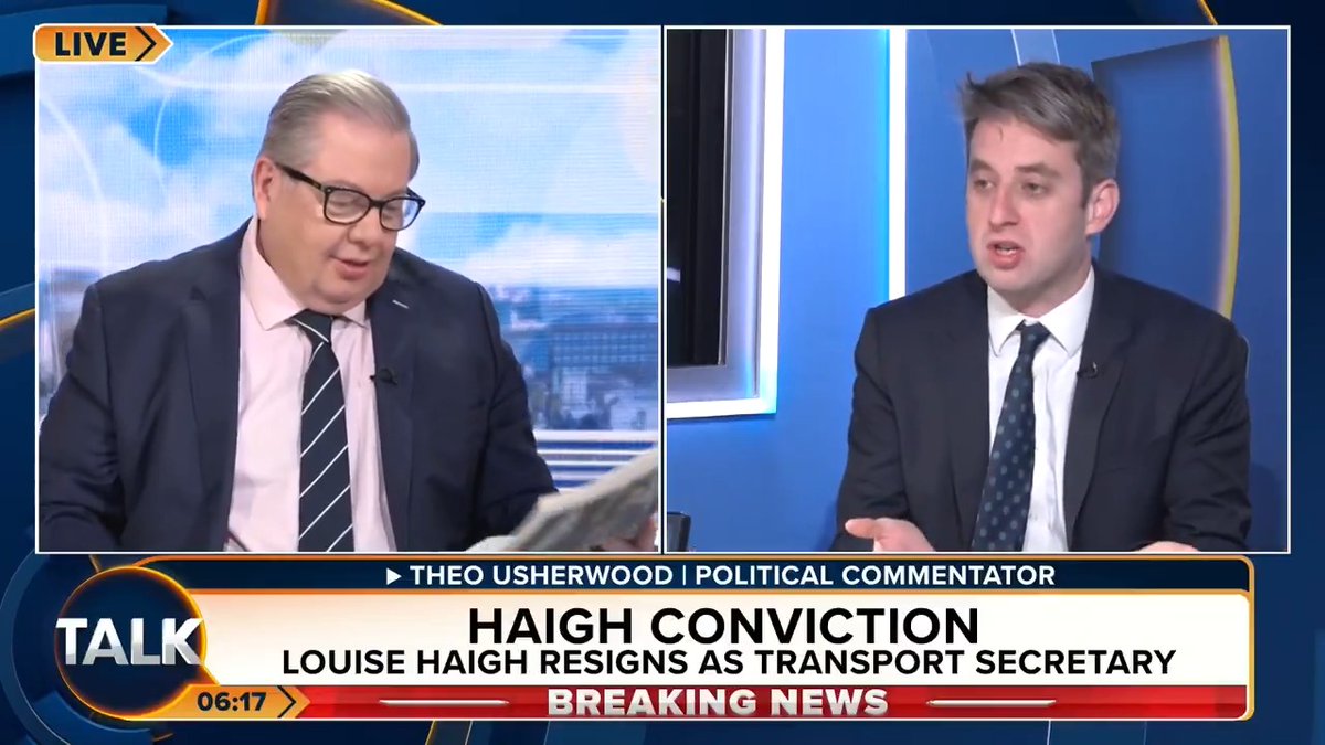"What a shambles this Government has become. She’s a criminal!" Mike Graham reacts to Louise Haigh announcing her resignation as Transport Secretary. Mike Graham 🇬🇧