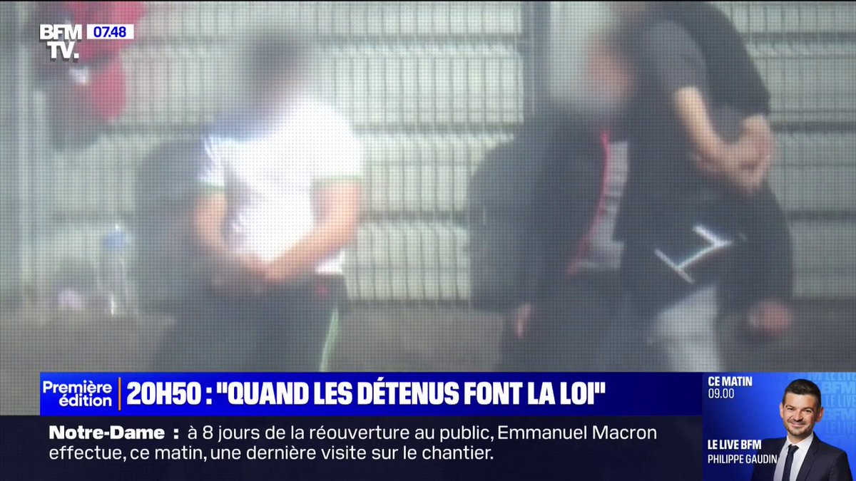 Comment une cour de prison est transformée en point de deal sous les yeux des surveillants 📺 “Prisons, quand les détenus font la loi”: une enquête "Ligne Rouge" à découvrir ce soir à 20h50 sur BFM