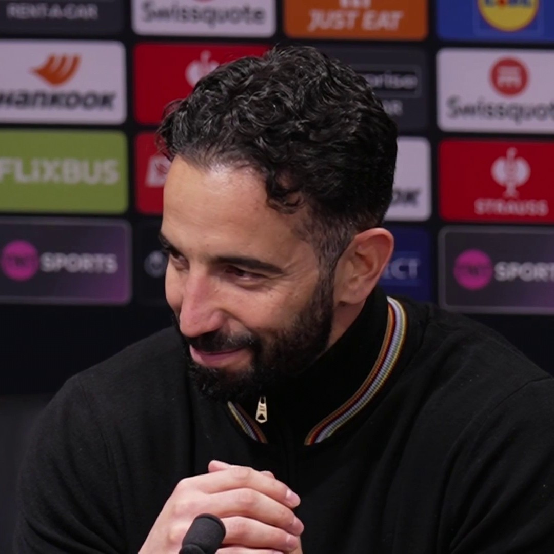 "It was really special. I'm one of them now" ❤️ Ruben Amorim on his relationship with the Manchester United fans after his first game in charge at Old Trafford 🤝