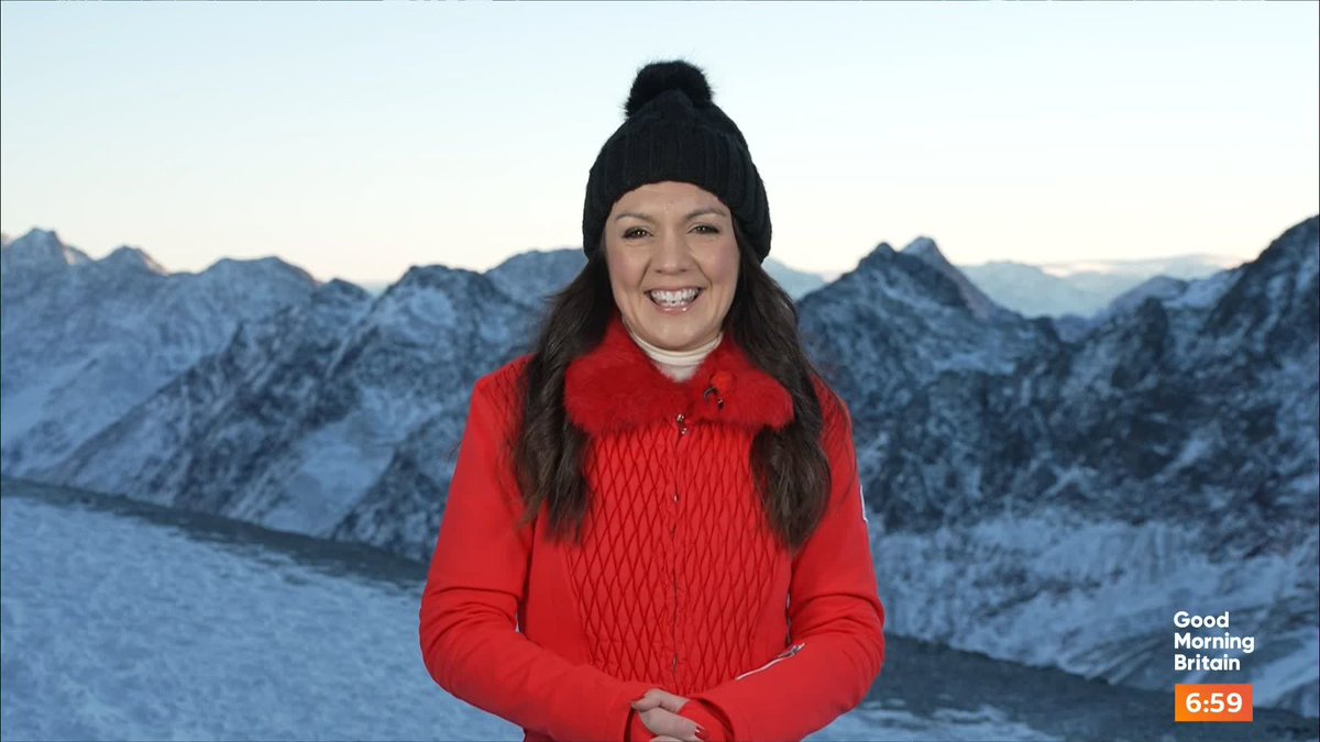 'For some of us it's 10 degrees warmer than it was this time yesterday morning.' Laura Tobin. has the forecast from the International Weather Summit in Austria.