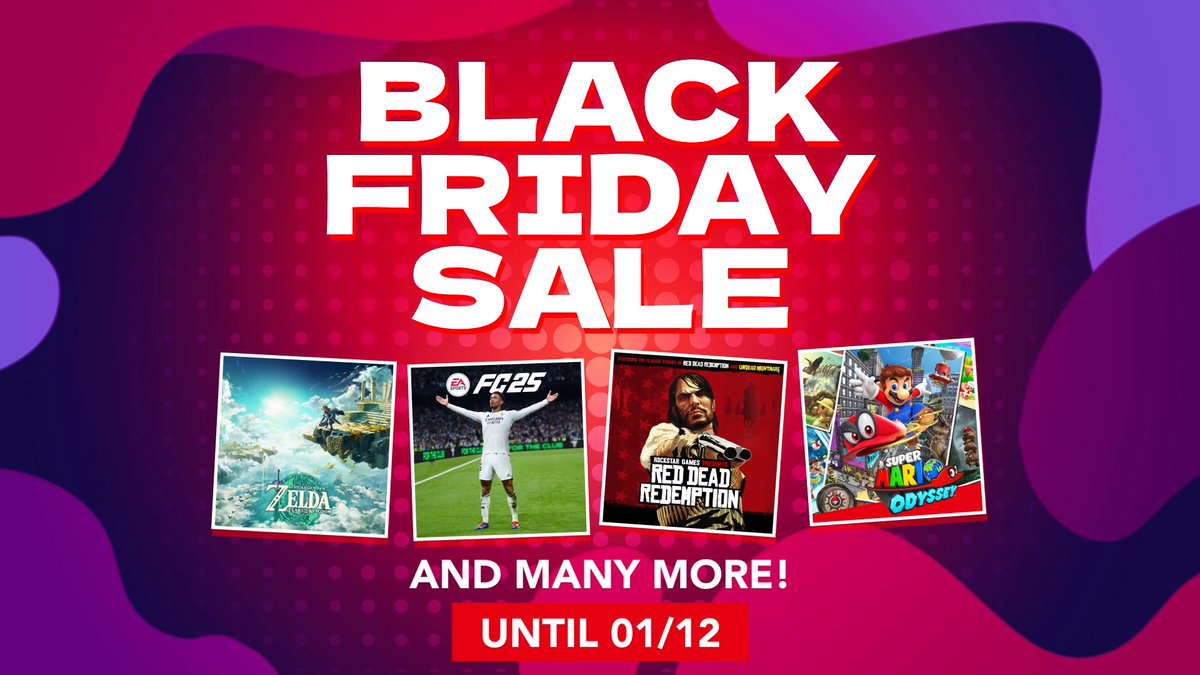 Thrilling action, exciting adventures, dazzling puzzles and more await in the Black Friday Sale – only until December 1st! Check out the offers: