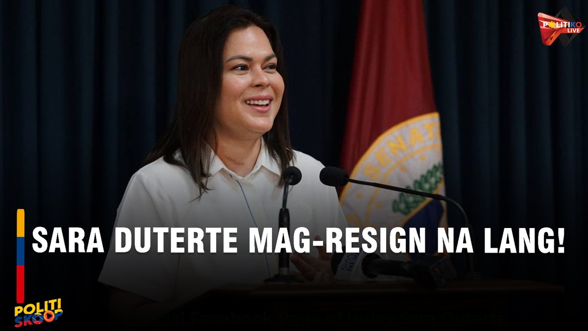 Ayon kay political analyst Ronald Llamas, maaaring magbitiw sa pwesto si Vice President Sara Duterte kung sakaling matuloy ang impeachment proceedings laban sa kanya para makatakbo pa siya bilang pangulo sa 2028.