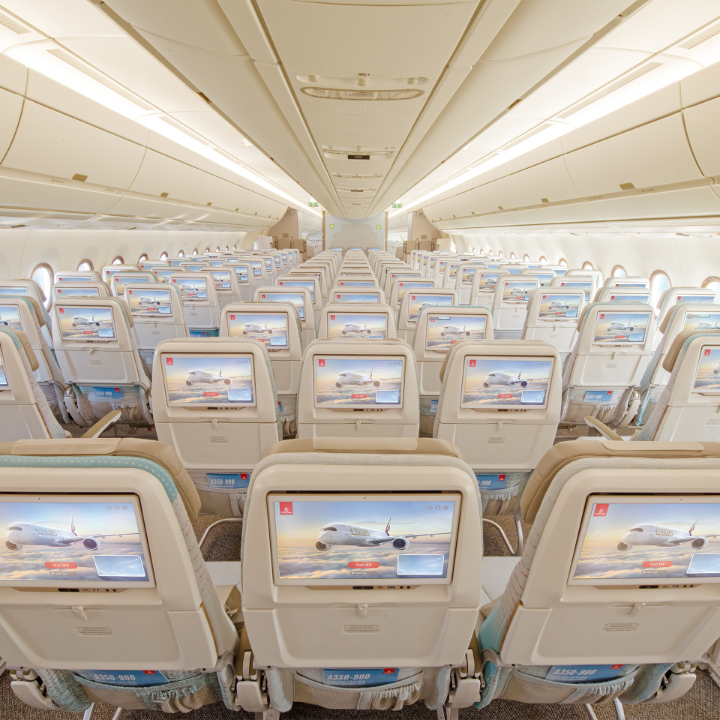 Take a look inside our brand new A350! Filled with thoughtful features and little luxuries, our A350 is everything you've come to expect from us and more.