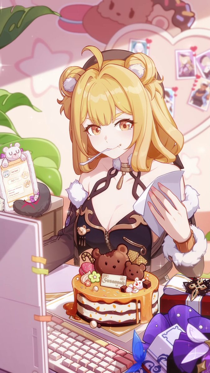 Happy birthday, Susannah! #SusannahBirthdayParty #Susannah #HonkaiImpact3rd