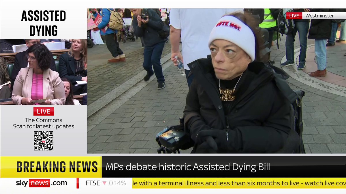 "Let's sort out end of life choices for everybody before we look at legalising assisted suicide." Actor Liz "blue tick" Carr, explains why the disabled community feel they "have a stake" in the assisted dying Bill. 📺 Sky 501, Virgin 602, and YouTube