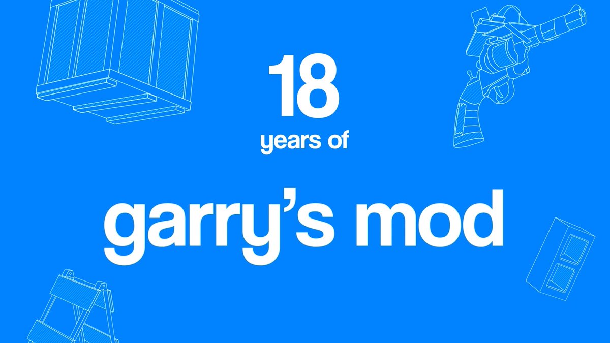 18 Years. Thank you! 🎉 Enjoy 40% off Garry's Mod in the Steam Autumn Sale too: