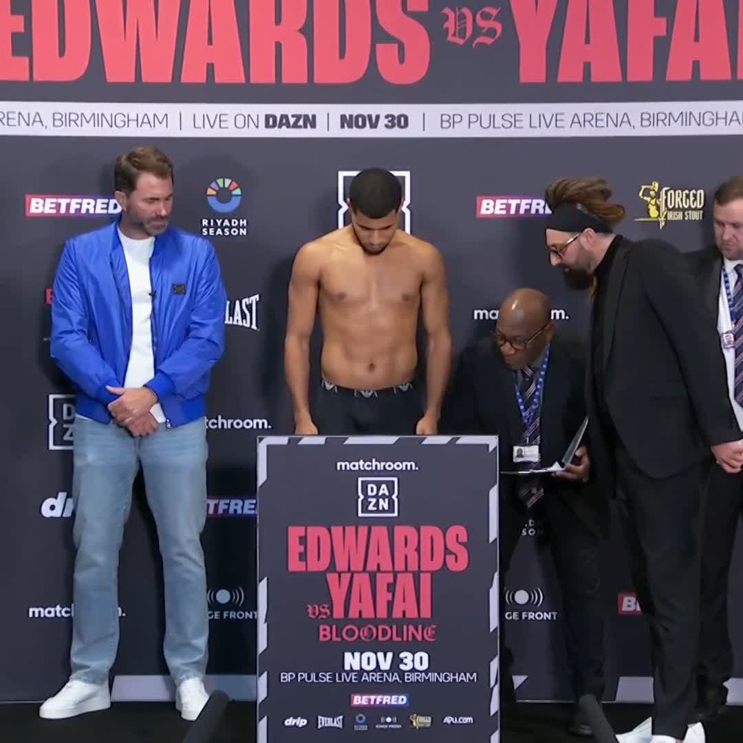⚖️ WEIGH-IN &amp; HEATED FACE-OFF 👀 Troy Jones vs Michael Stephenson 🏴󠁧󠁢󠁥󠁮󠁧󠁿👑 English Light Heavyweight Title #JonesStephenson #EdwardsYafai