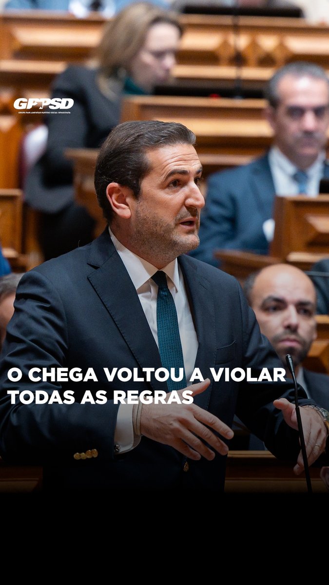 O Chega voltou a violar todas as regras.