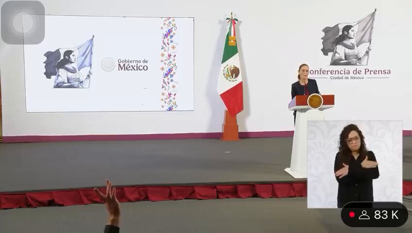 Saúl “El Canelo” Álvarez se hizo presente en la conferencia mañanera de la presidenta Claudia Sheinbaum.