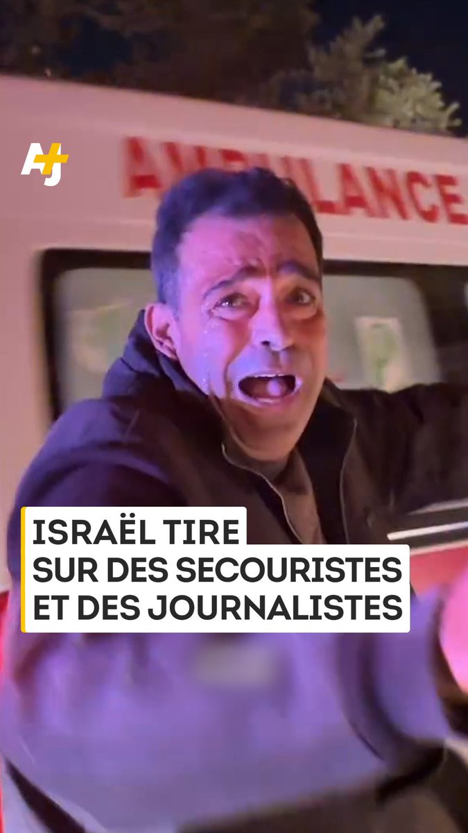 Des journalistes ont été visés par des tirs israéliens à plusieurs reprises hier, ainsi qu’une équipe de secouristes.