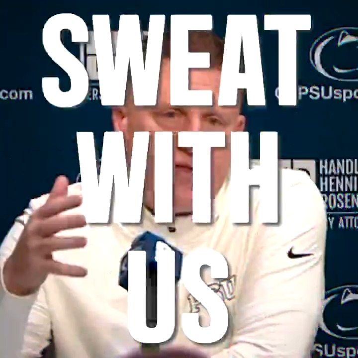 Sweat. With. Us. 😤 #WeAre