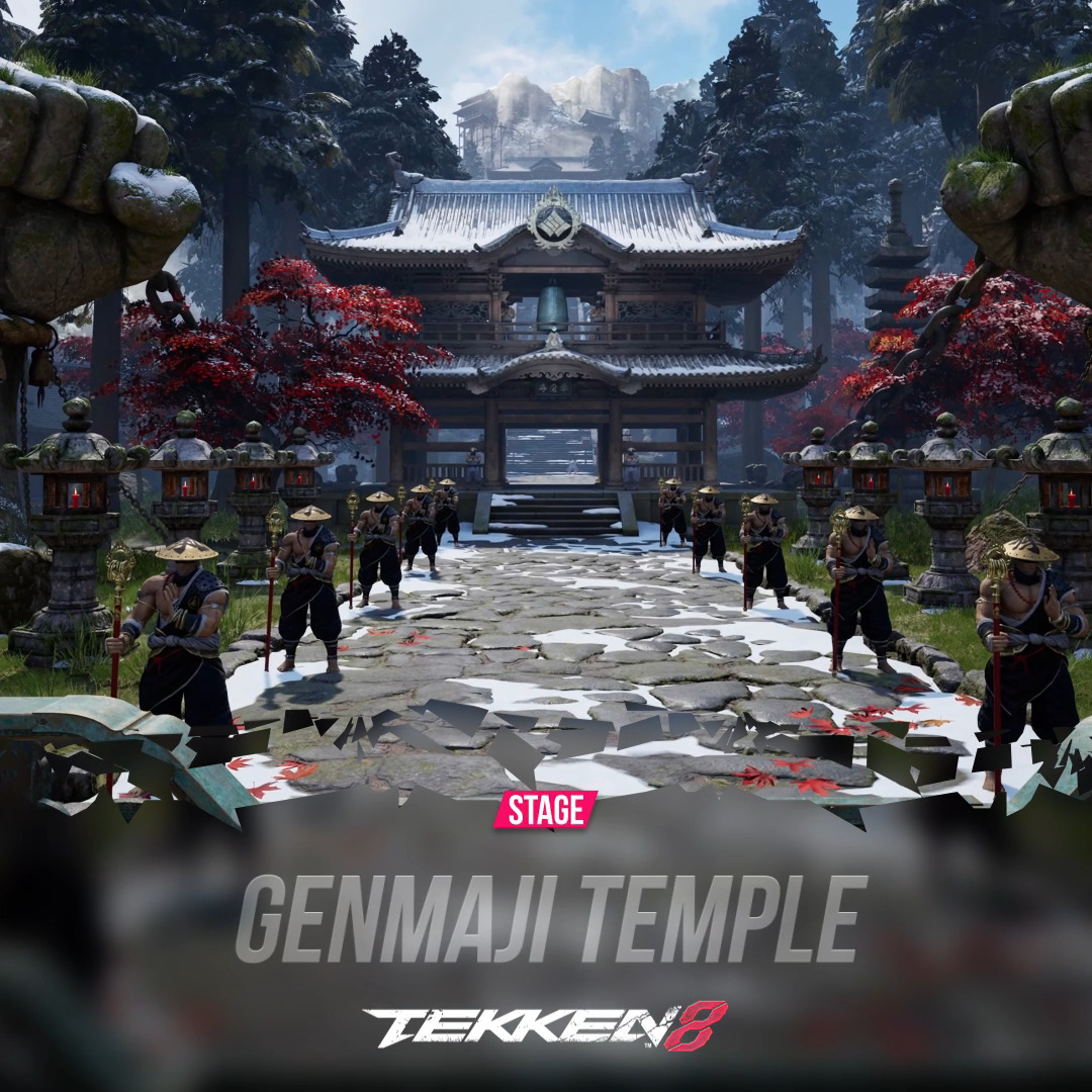 There's no better place than Genmaji Temple to practice your wavedashing. #TEKKEN8
