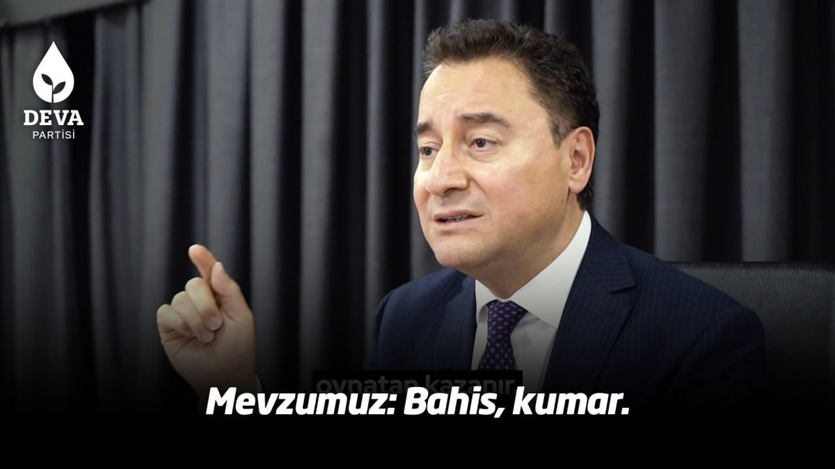 Mevzumuz: Bahis, kumar. İktidara sesleniyorum: Kalkın ve kendi ellerinizle yaydığınız bu pisliği temizleyin.