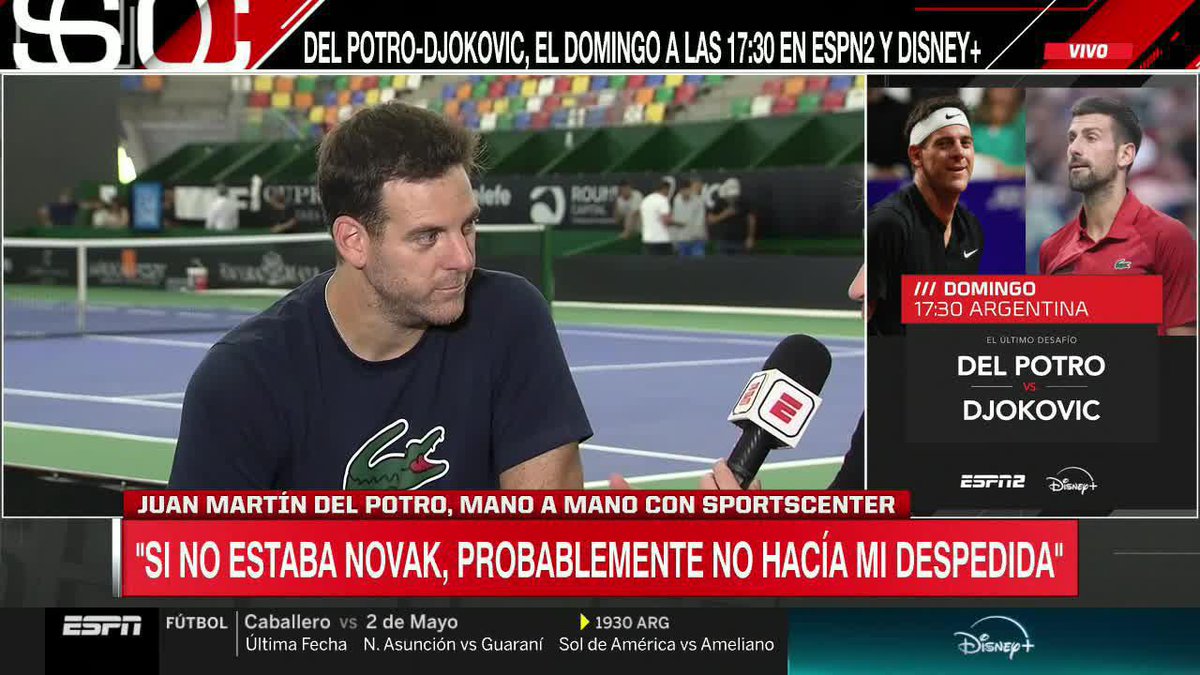 Del Potro y el privilegio de haber competido de igual a igual con el Big 4. 🇦🇷🔝