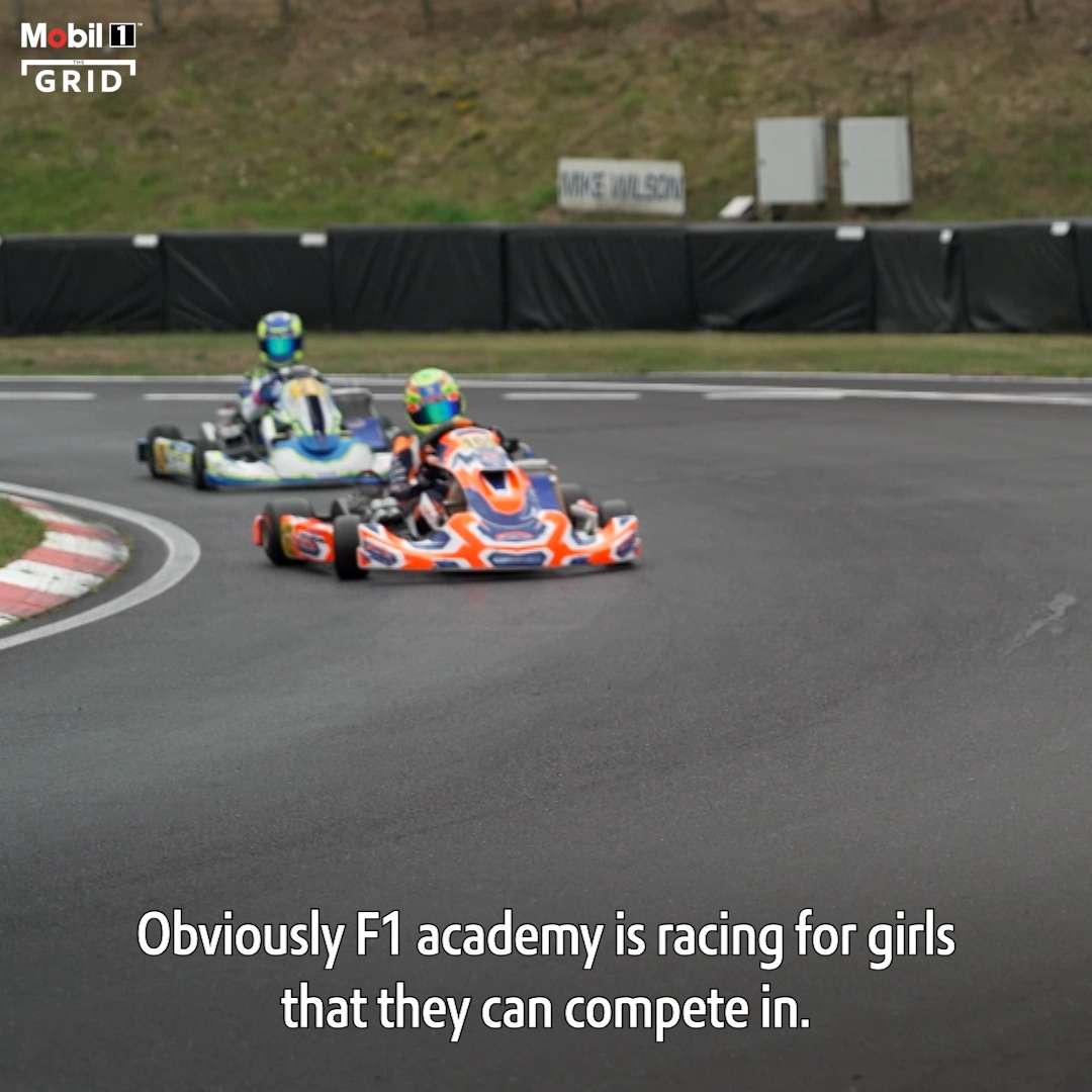 Could this young star be a future #F1 driver? 🏎️ From rookie of the year accolades to racing for Ricky Flynn Motorsport, the future is certainly looking bright for 13-year-old Klara Kowalczyk 😊 #Mobil1TheGrid