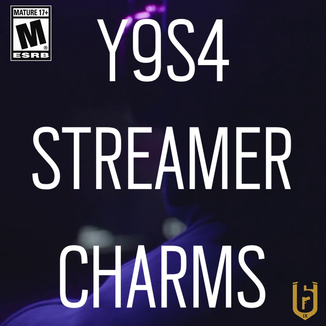 ✨ We're ending Year 9 with a bang! 👋 Meet the newest faces (and masks 😉) to the Streamer Charm Program: Marley ThatOneBritt Titanium Rolo🕊️ 📺 Give them a follow and sub to their Twitch channels to receive their charms!