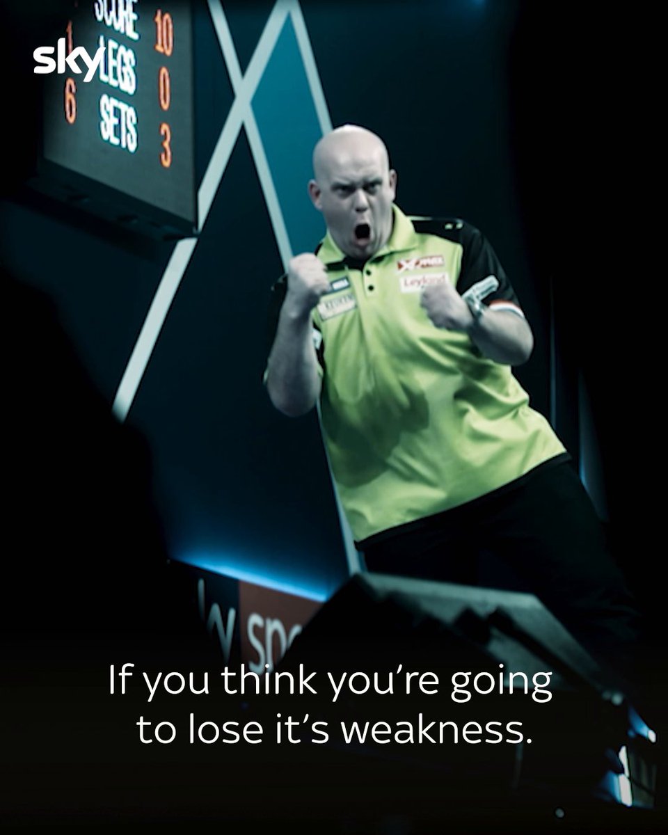Mental strength and resilience. There’s something special about the darts 🎯 #Darts #GameOfThrowsSky Sky Sports Darts PDC Darts