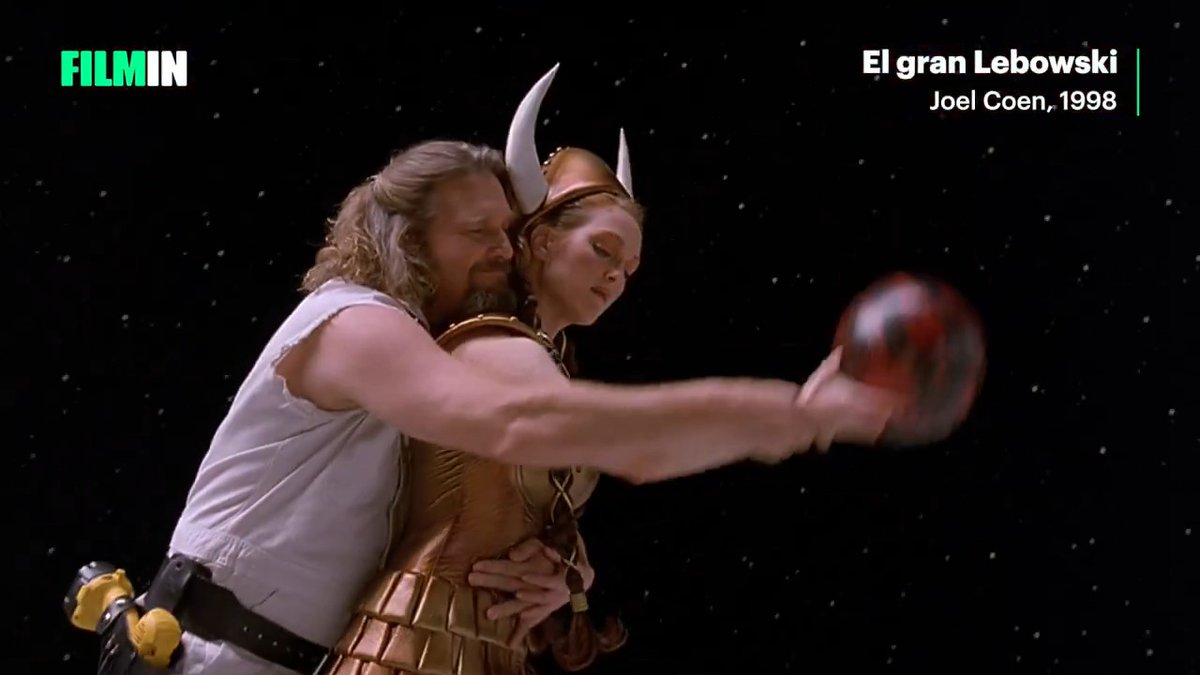 Hoy Joel Coen cumple 70 años y no podemos pensar en nada mejor para celebrarlo que este mo-men-ta-zo de “El gran Lebowski” 🎳