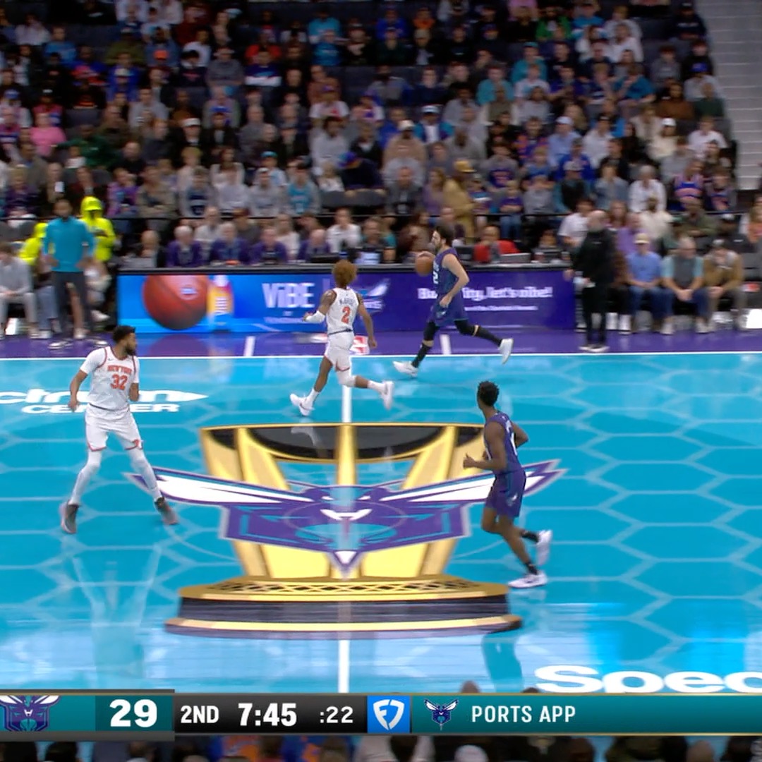 .Nick Smith Jr said to the left now y'all Lowe's | 📹 Hornets On FanDuel Sports Network