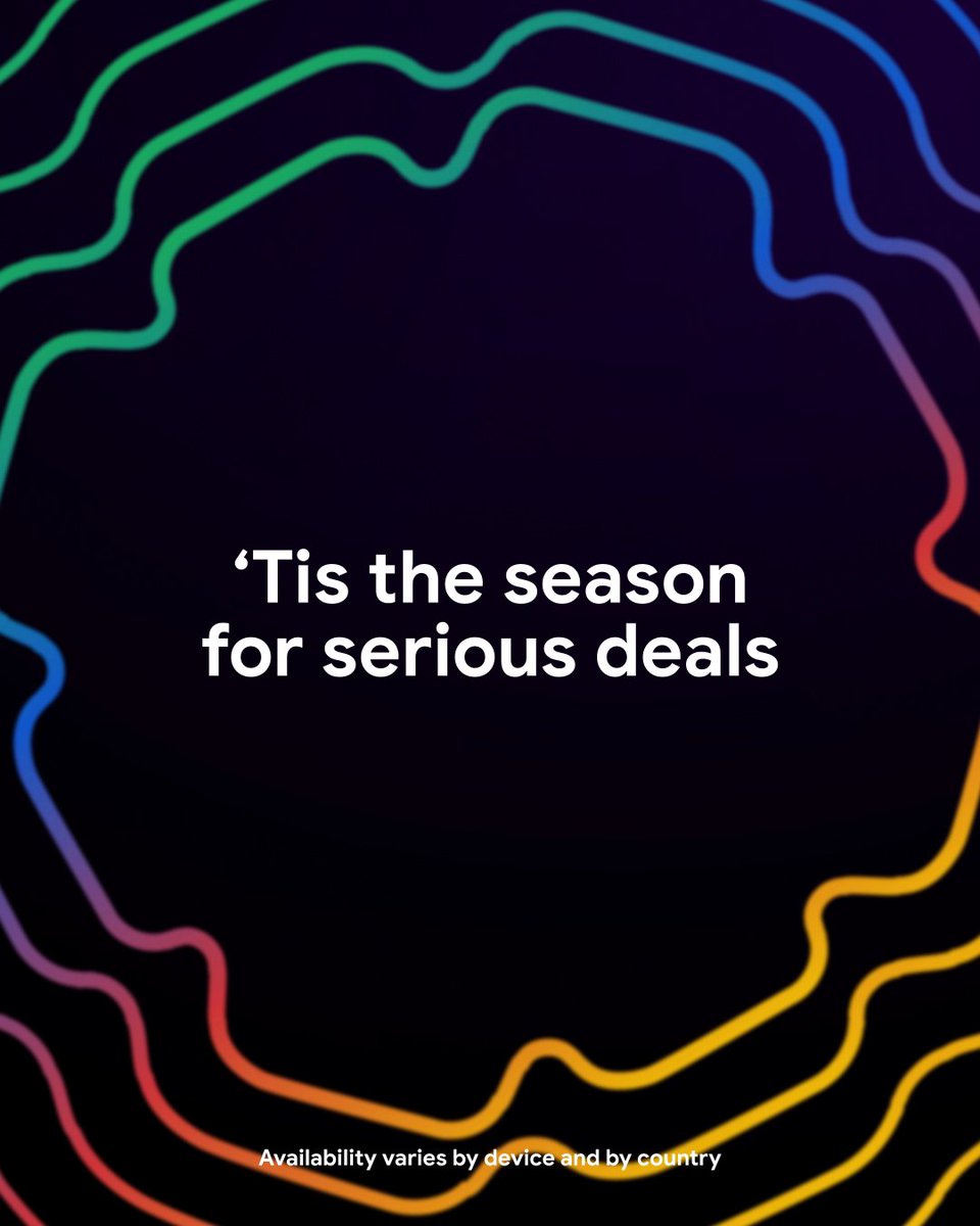 Black Friday deals are here on Google Play thru 12/4. Treat yo self. 🛍 #GoPlay