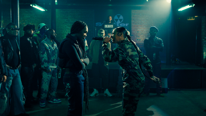 Imagine doing a rap battle and Eminem's the judge. Relive every bar of Detroit Diamond vs Dono in Rhythm + Flow. Now playing.