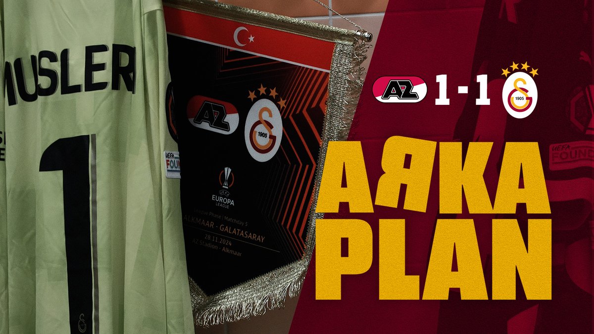 #ArkaPlan | AZ Alkmaar 1-1 Galatasaray şimdi Galatasaray YouTube Katıl'da yayında! 📲 Sen de Galatasaray YouTube Katıl'da yerini al, kulübümüze ait en özel içerikleri kaçırma! 📺 Hemen izlemek için 👇