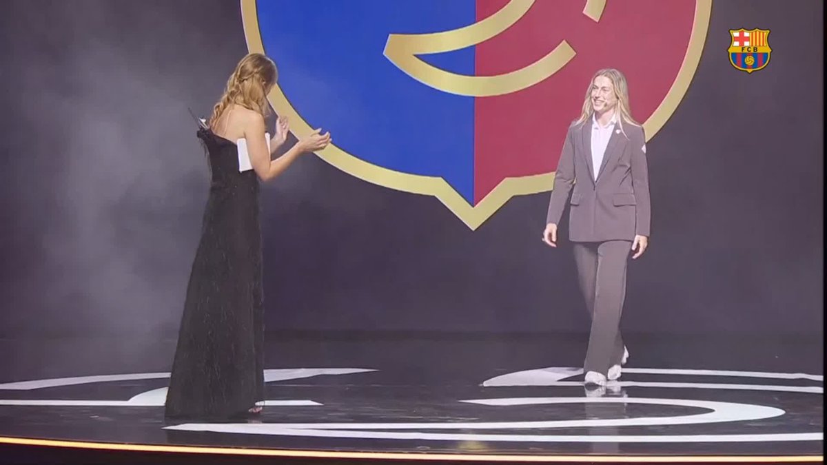 La intervenció d'Alexia Putellas durant la gala del 125è aniversari 👏