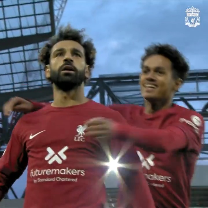 Ali 🔗 Salah 💪 Combining for the winner at Anfield in 2022 😮‍💨