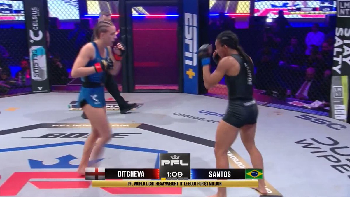 Dakota's striking is fun to watch! #PFLWorldChampionship LIVE NOW ON ESPN+