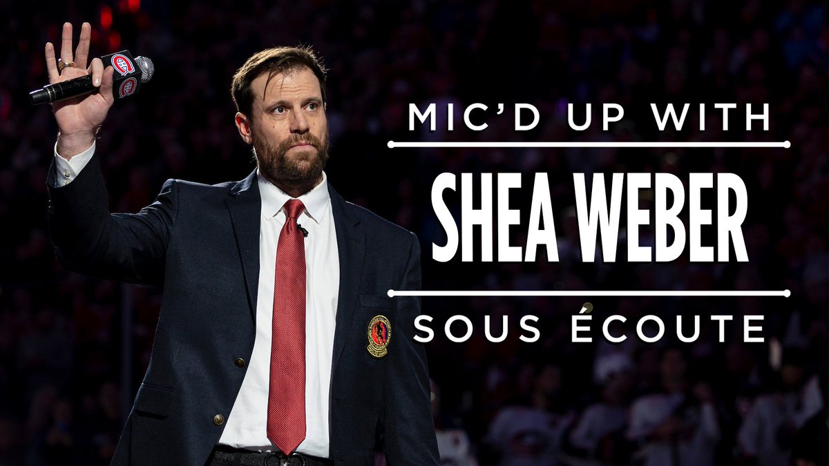 Follow Shea Weber behind-the-scenes during his celebratory night at the Bell Centre on Nov. 16 🎥 #GoHabsGo