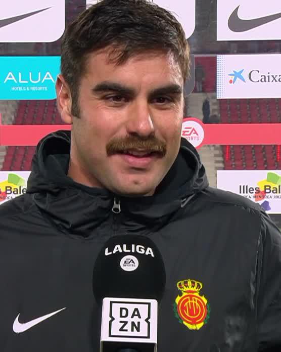🗣️ “Siempre lo he dicho: mi objetivo es terminar mi carrera aquí en el Mallorca” Abdón Prats, un enamorado de su casa. Un hombre que ama la isla como nadie #LALIGAenDAZN ⚽️