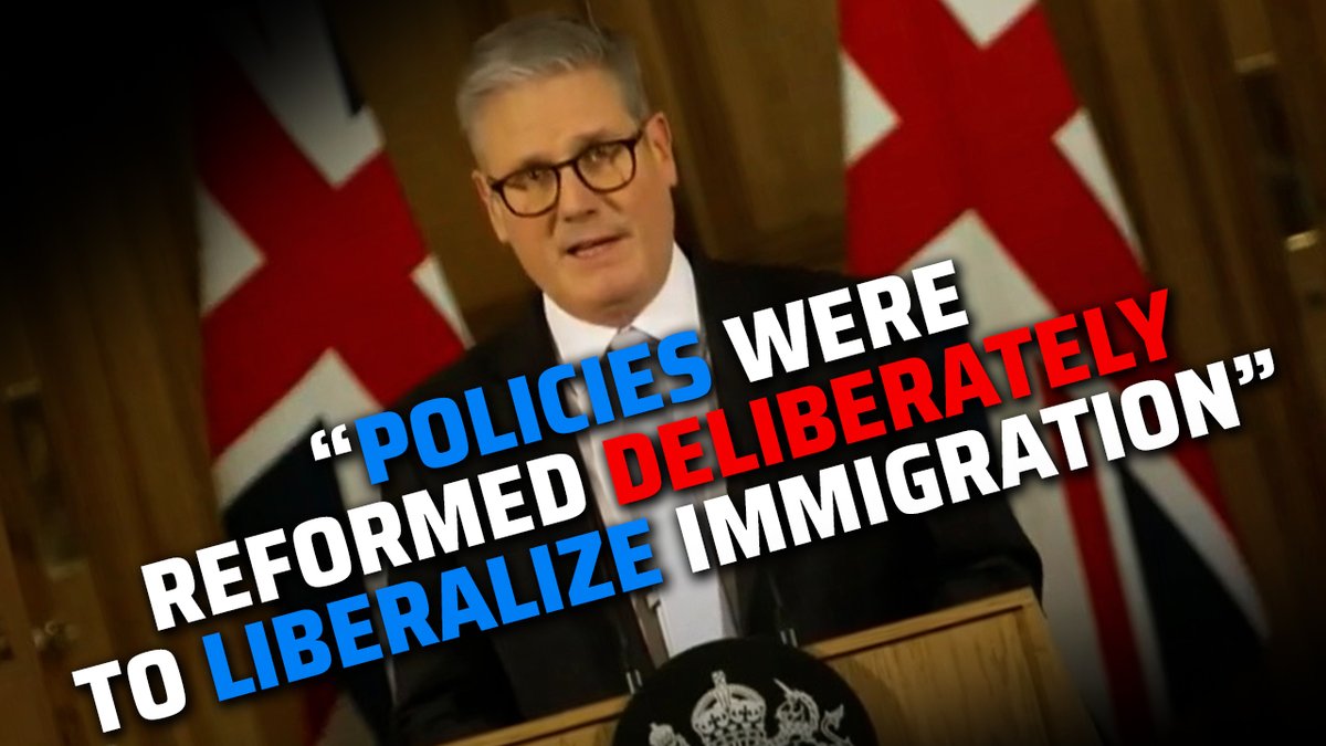 BREAKING VIDEO: UK Prime Minister Keir Starmer Admits Replacement Migration Is Real &amp; Part Of A Deliberate Plan WATCH/SHARE THE LIVE X STREAM HERE: