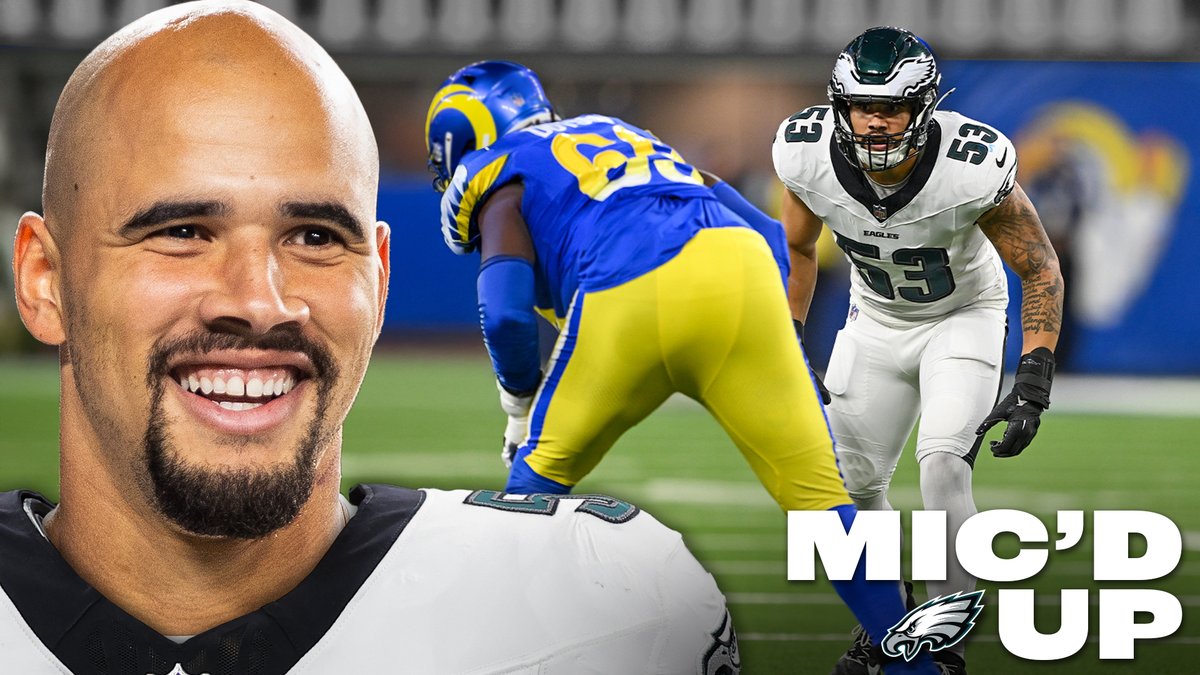 Feeling stuffed &amp; still on the couch? Perfect! Enjoy Zack Baun mic'd up versus the LA Rams 🎙️