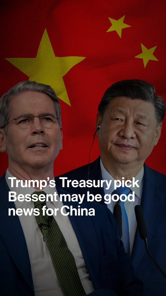 Does Donald Trump’s pick of Scott Bessent as Treasury secretary mean some relief for China over tariffs — even after the President-elect's latest levy threat? Rebecca Choong Wilkins 钟碧琪 with more