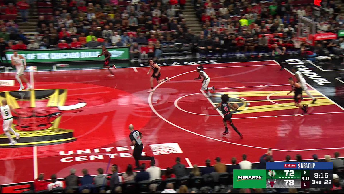 This pass and layup 😮‍💨 Chicago Sports Network | josh giddey