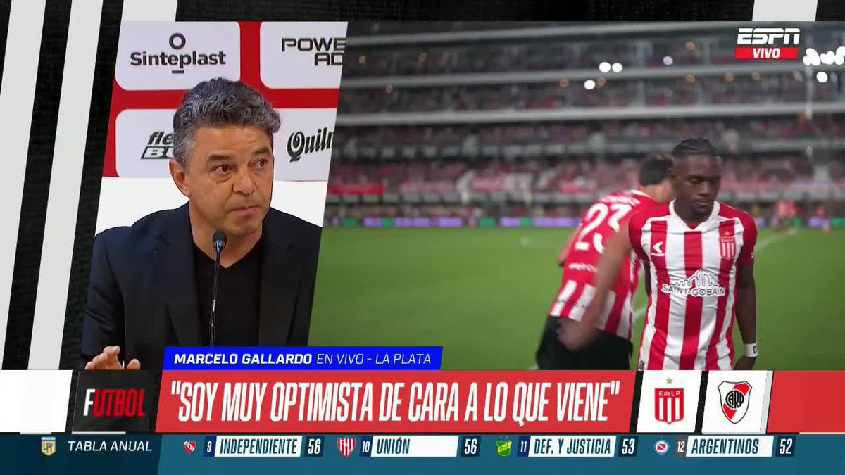 🔴⚪¿CÓMO DIJISTE, MUÑECO? Marcelo Gallardo no esquivó la pregunta sobre la multa de Conmebol y brindó su opinión con un dicho muy conocido. 📺 No te pierdas #ESPNF10 en vivo por #DisneyPlus