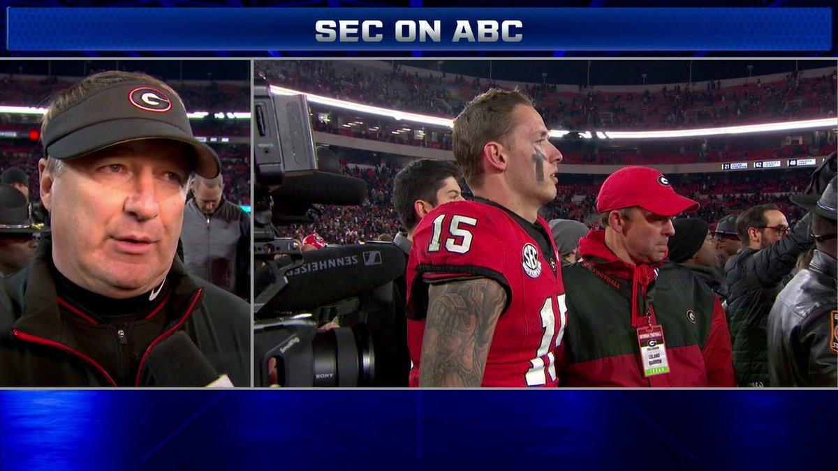 "Our kids, they are resilient as hell. They never quit." Kirby Smart on Georgia Football’s 8OT thriller vs. Georgia Tech 🔥