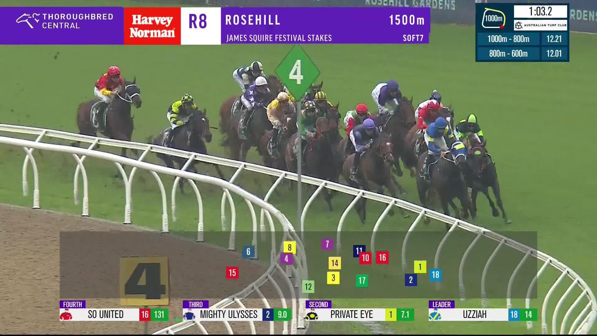 He's still got it! 🙌 Private Eye and Nash Rawiller take the G3 Festival Stakes at Rosehill! Pride Racing | Australian Turf Club