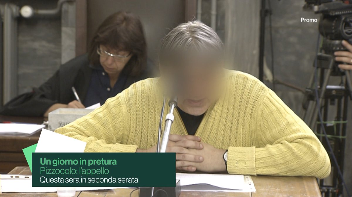 #UnGiornoinPretura torna sull'inquietante caso Pizzocolo, il ragioniere di Arese che uccise e filmò la sua vittima. La Corte d’Assise di Appello di Milano deve decidere se confermare la condanna all’ergastolo. Questa sera in seconda serata su #Rai3