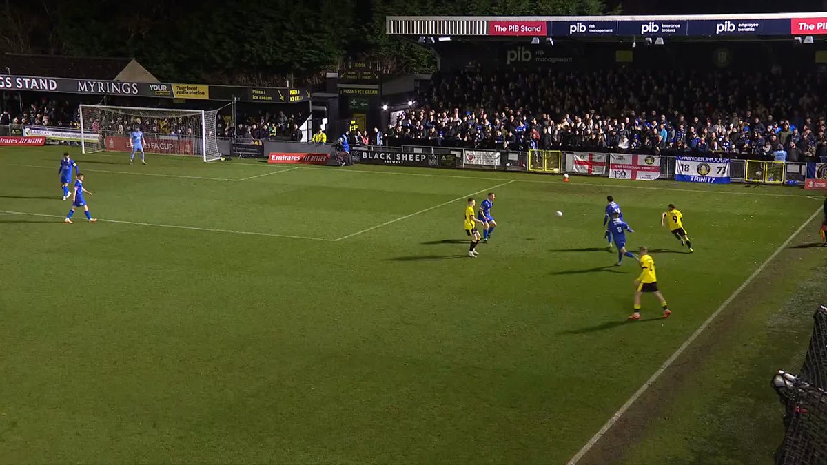 In a tightly-contested affair, it was Harrogate Town AFC who ran out as the victors, with their single goal bringing an end to Gainsborough Trinity's incredible run 🏆