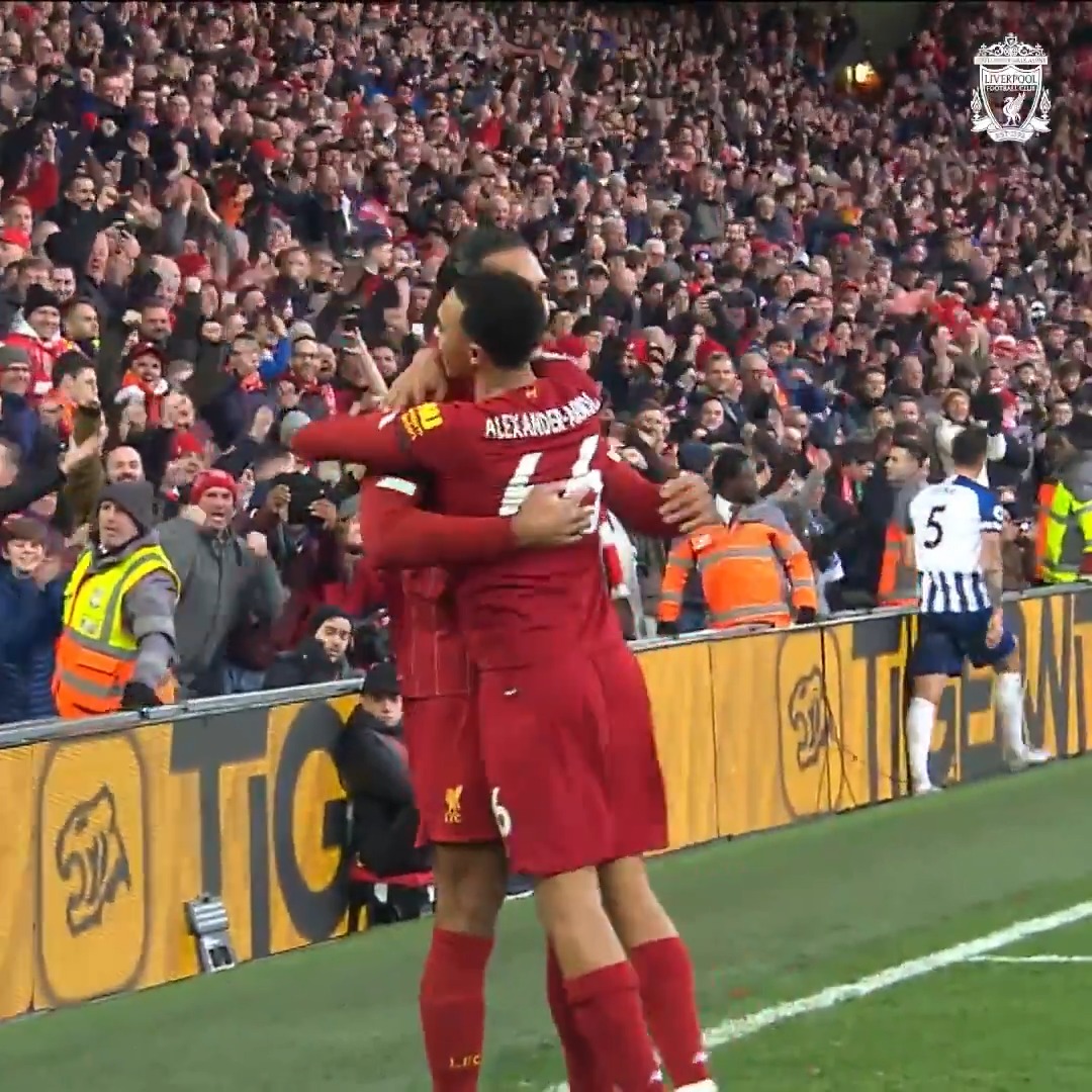 VVD at the double 🎯 The skipper scored twice in a 2-1 win at Anfield five years ago 💥