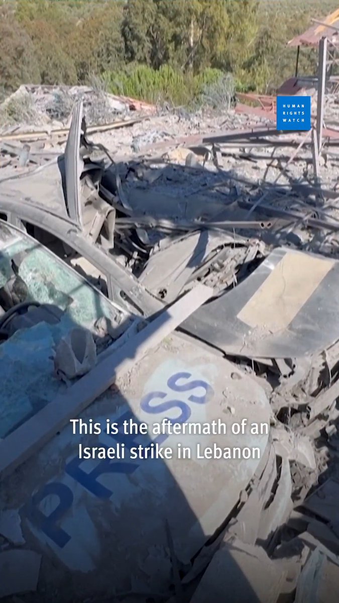 An Israeli strike in Lebanon last month that killed 3 journalists and injured 4 others was most likely a deliberate attack on civilians and an apparent war crime. Israeli forces carried out the attack using a bomb fitted with a US-produced guidance kit: