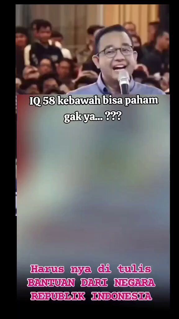 IQ 58% faham???