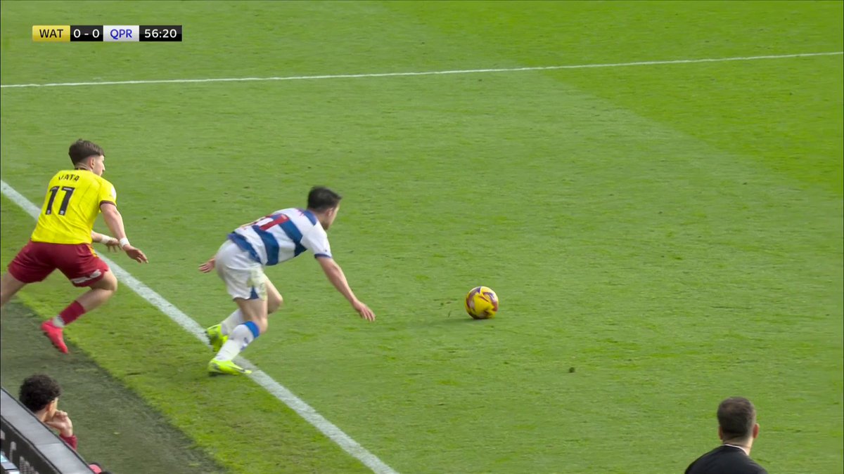 See ya laterrrrr 😮‍💨 A great piece of skill from Rocco Vata against QPR 🔥