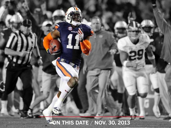 "AUBURN'S GONNA WIN THE FOOTBALL GAME" 🤯 11 years ago today, Auburn &amp; Alabama gave us the iconic "Kick Six"