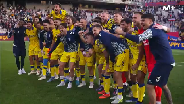 🎉 La alegría de la UD Las Palmas. #LaCasaDelFútbol #LALIGAEASPORTS