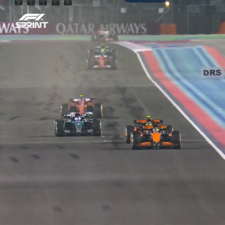 This was a surprise to absolutely everyone except Lando 😅 #F1Sprint #QatarGP